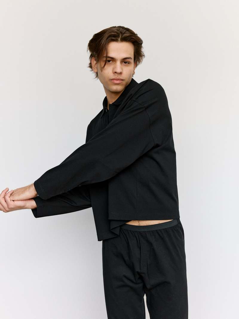 The Row グレー Bryson ポロシャツ The Row: Gray Bryson Polo