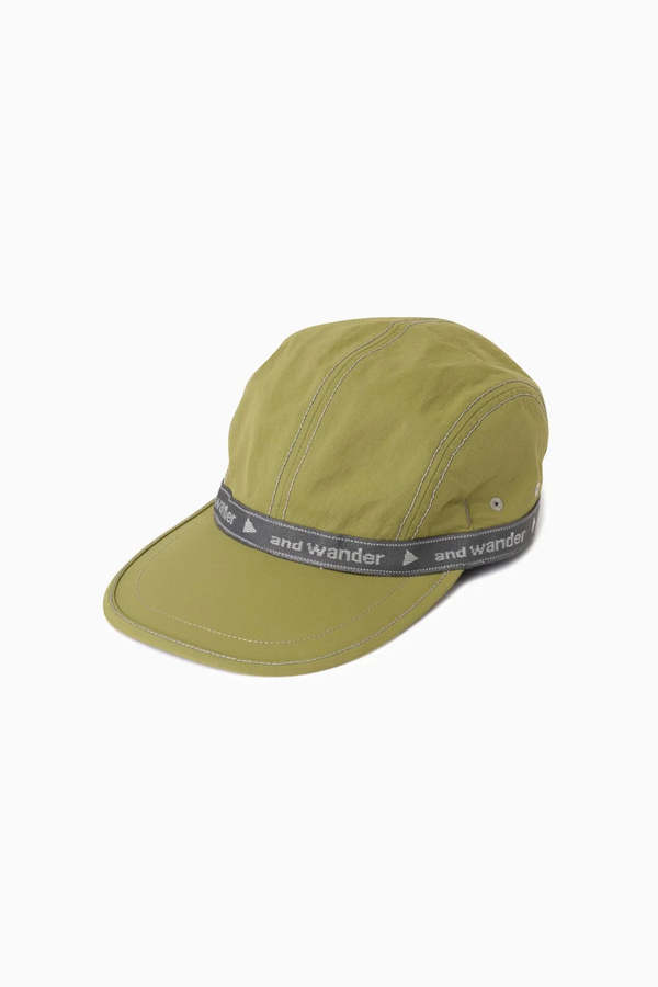 and wander Tape Cap - Olive