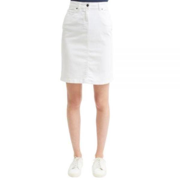 Saint James Mid Skirt - White