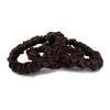 Krystell Barraza Cocoa Silk Hair Ties - Thumbnail 1