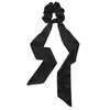 Krystell Barraza Onyx Silk Scarf Scrunchie - Thumbnail 1