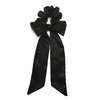 Krystell Barraza Onyx Silk Scarf Scrunchie - Thumbnail 2