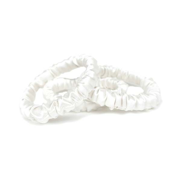 Krystell Barraza Pearl Silk Hair Ties