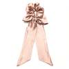 Krystell Barraza Rose Silk Scarf Scrunchie - Thumbnail 2