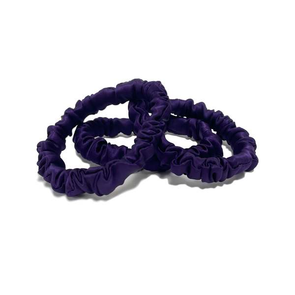 Krystell Barraza Violetta Silk Hair Ties Krystell Barraza Violetta Silk Hair Ties