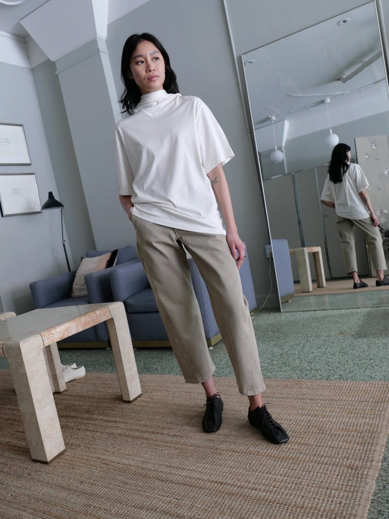 新品　LEMAIRE TWISTED PANTS NATURAL BEIGE Lemaire Twisted Pants, Natural Beige – Kick Pleat
