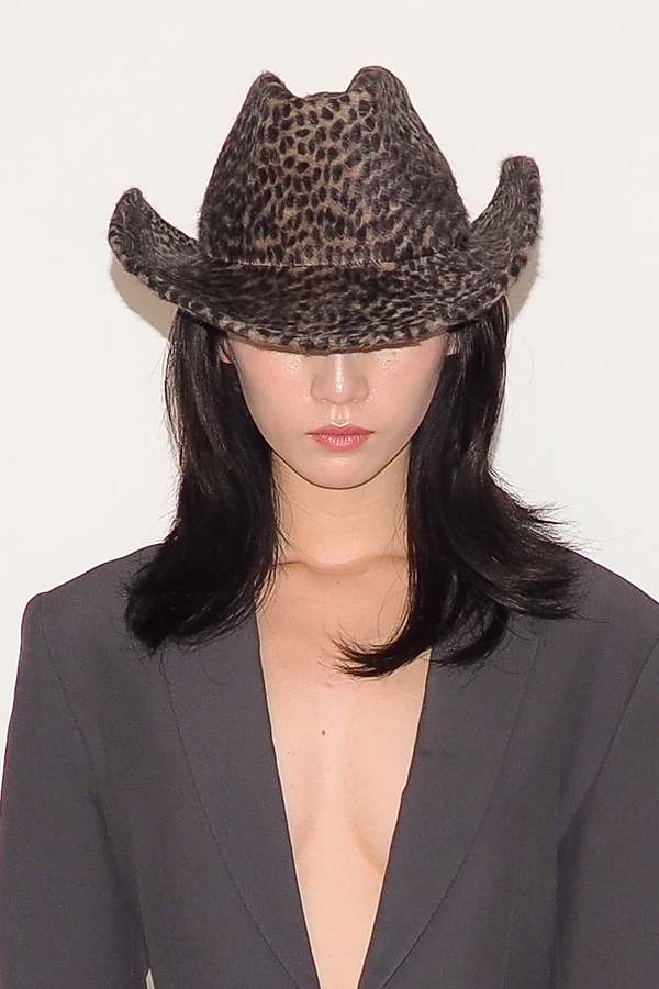 Clyde Cowboy Hat - Cheetah Spot Angora Clyde Cowboy Hat - Cheetah Spot Angora