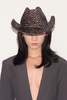 Clyde Cowboy Hat - Cheetah Spot Angora - Thumbnail 1