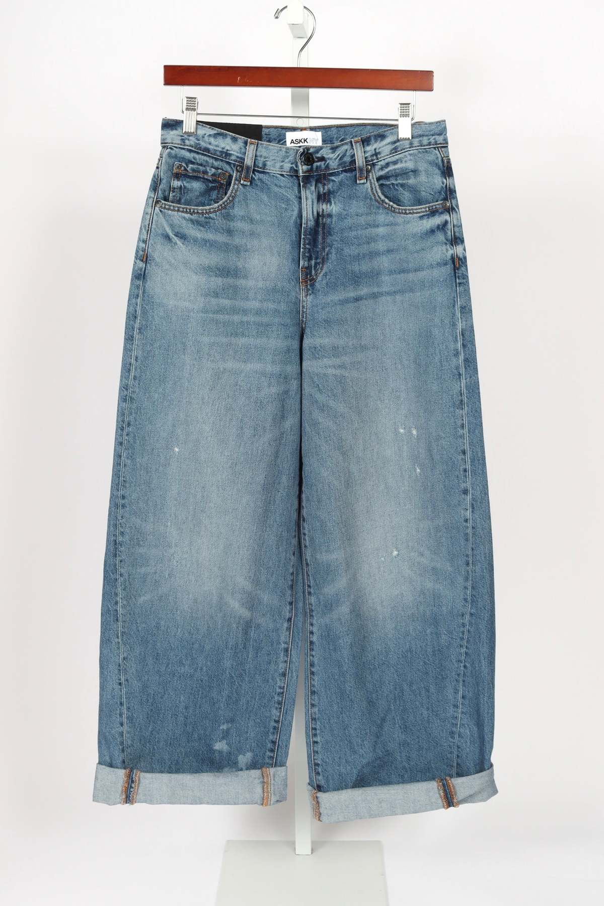 【YOURNUS】Caribbean two tuck over wide denim YOURNUS】Caribbean two tuck over wide denim (YOURNUS/デニム
