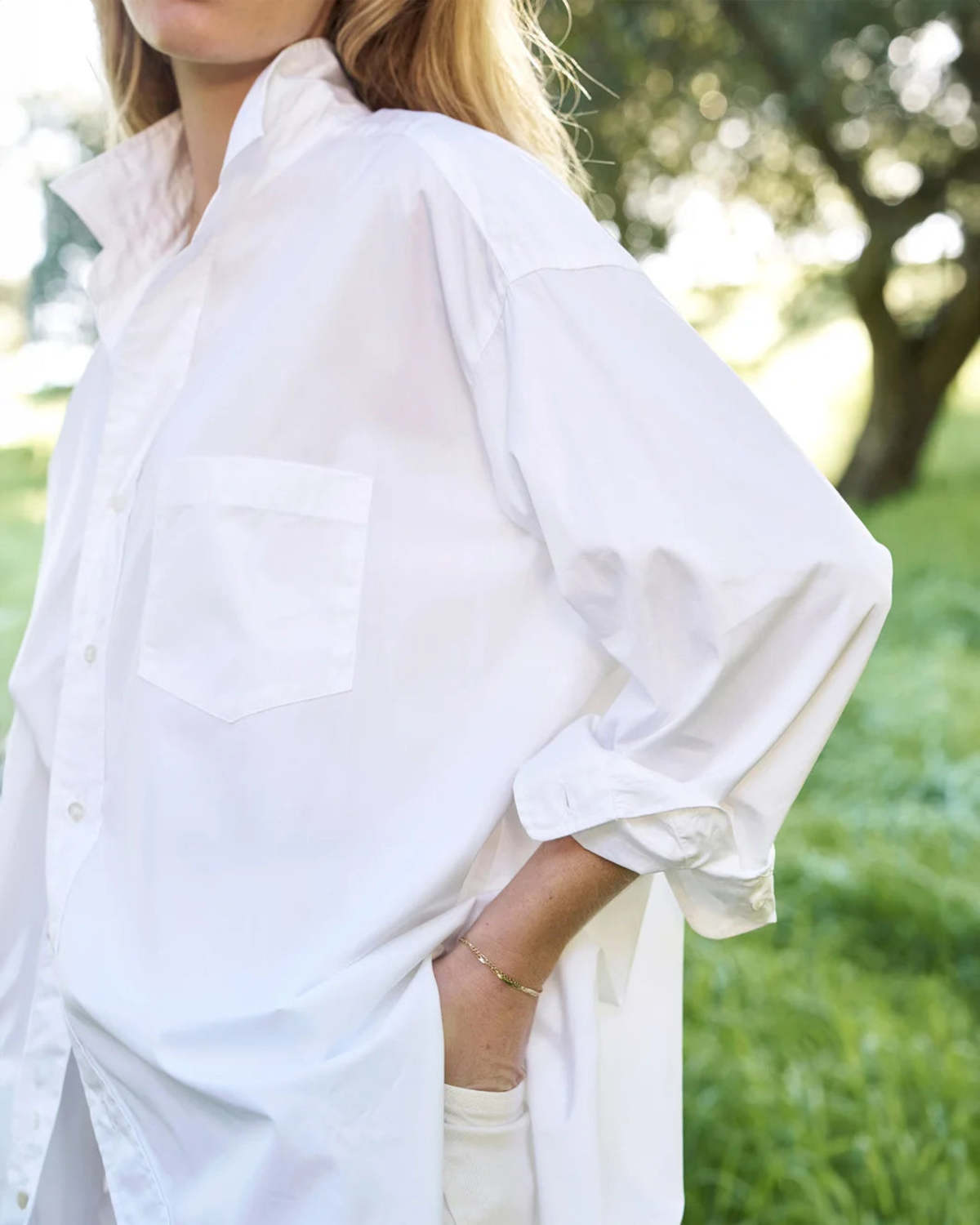 Frank & Eileen Mackenzie Button Up Shirt - White - Image 5 of 7
