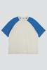 YMC Triple Raglan T-Shirt - Stone Blue - Thumbnail 6