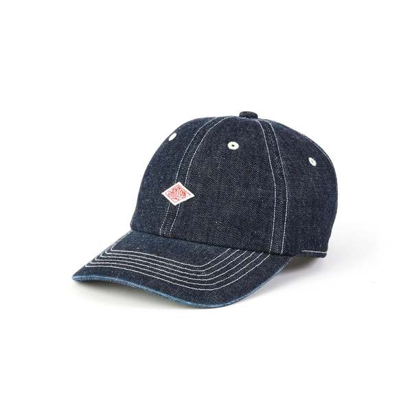 Danton 6 Panel Chino Cloth Baseball Cap - Navy main image 0