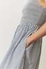 Marine Layer Darcy Poplin Smocked Dress - Navy Stripe - Thumbnail 3