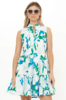 Oli Yoke Dress - Orchid Green - Thumbnail 3