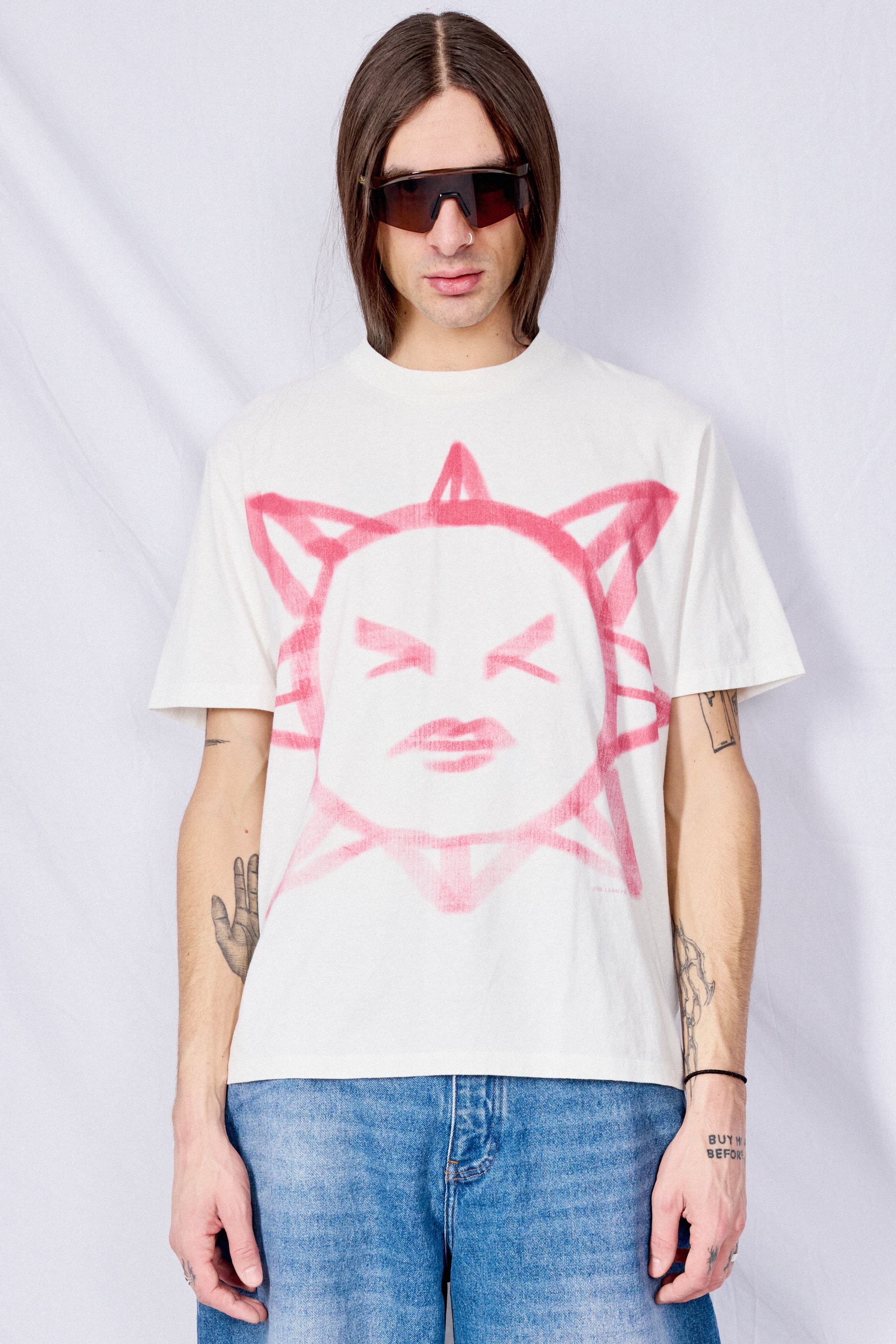 Our Legacy Squinting Sun Legacy Jersey Box T-Shirt | Garmentory