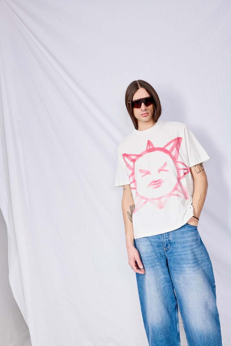 【Our Legacy】 25SS BOX T-SHIRT Squinting Sun Legacy Jersey Our Legacy - Box T-Shirt Squinting Sun Legacy Jersey