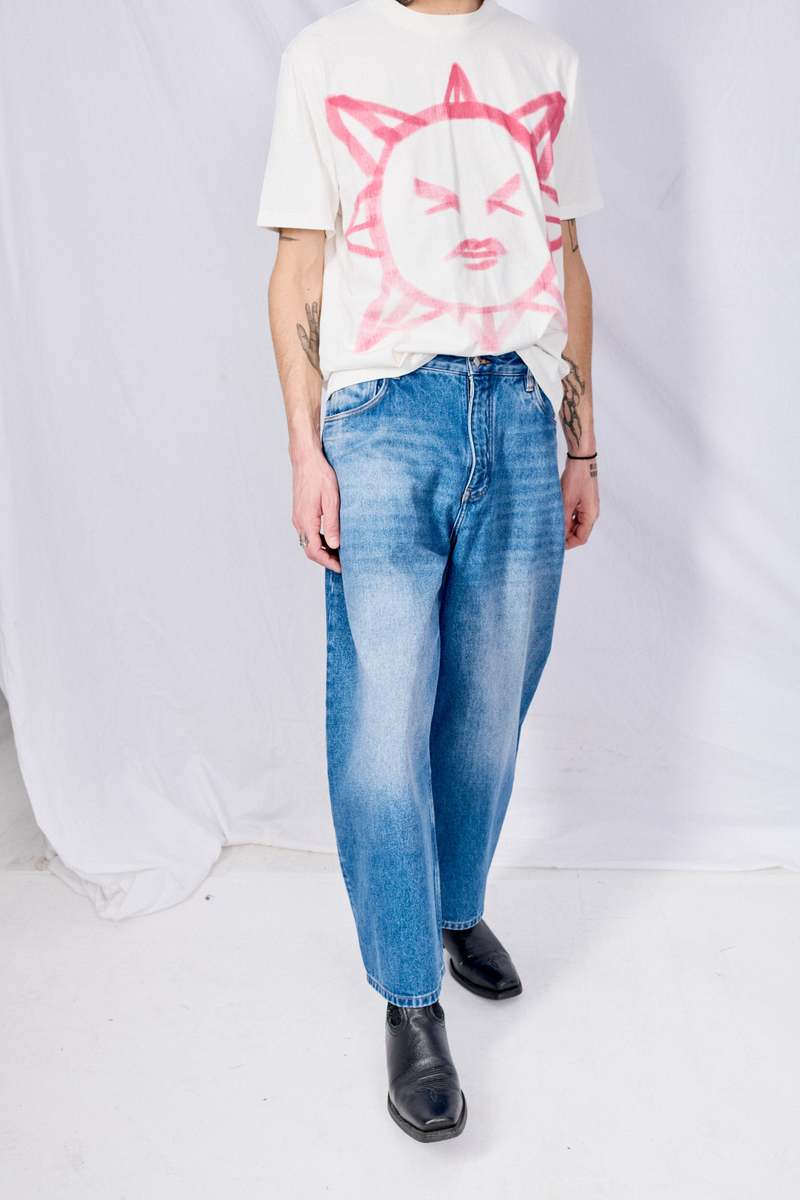 【Our Legacy】 25SS BOX T-SHIRT Squinting Sun Legacy Jersey Our Legacy - Box T-Shirt Squinting Sun Legacy Jersey