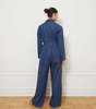 Loup Spencer Cargo Zip Jumpsuit - Indigo - Thumbnail 2
