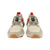 FLOWER MOUNTAIN Yamano 3 Uni Kaiso Sneaker - White/Bordeaux - Thumbnail 2