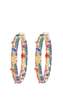 Nickho Rey Electric Hoop Earrings - Gold Multi - Thumbnail 1