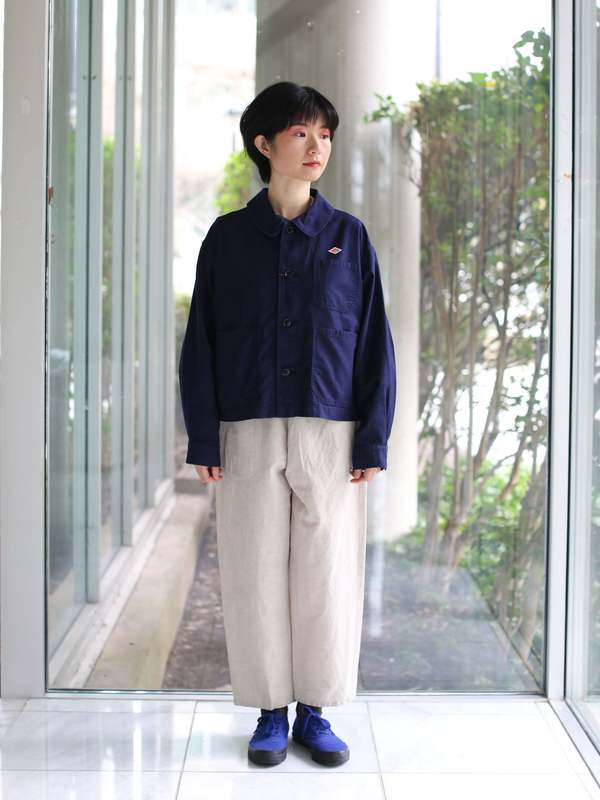 Danton Moleskin Wide Coverall Jacket | Garmentory