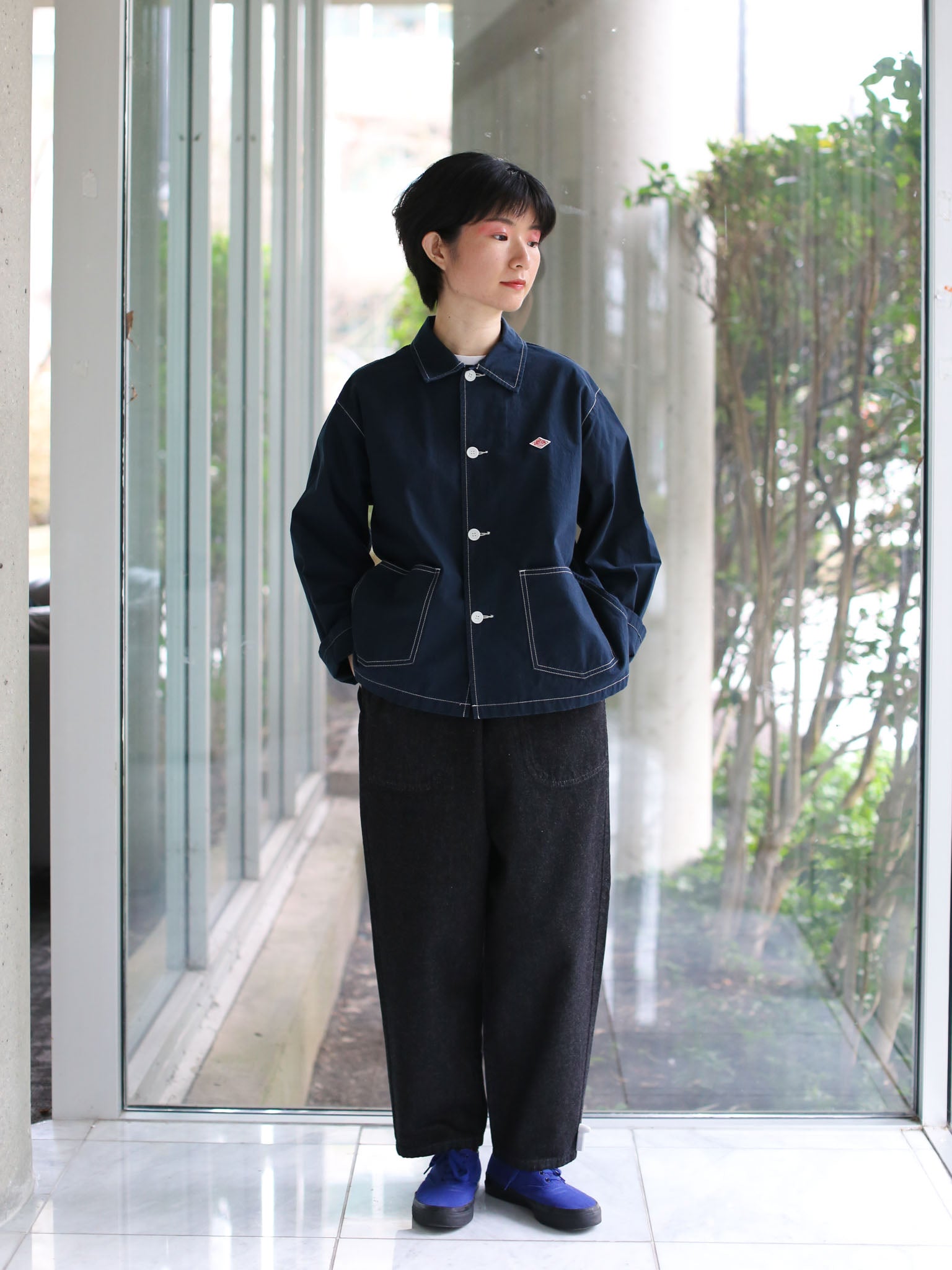 Danton Shirt Coveralls - Dark Navy | Garmentory