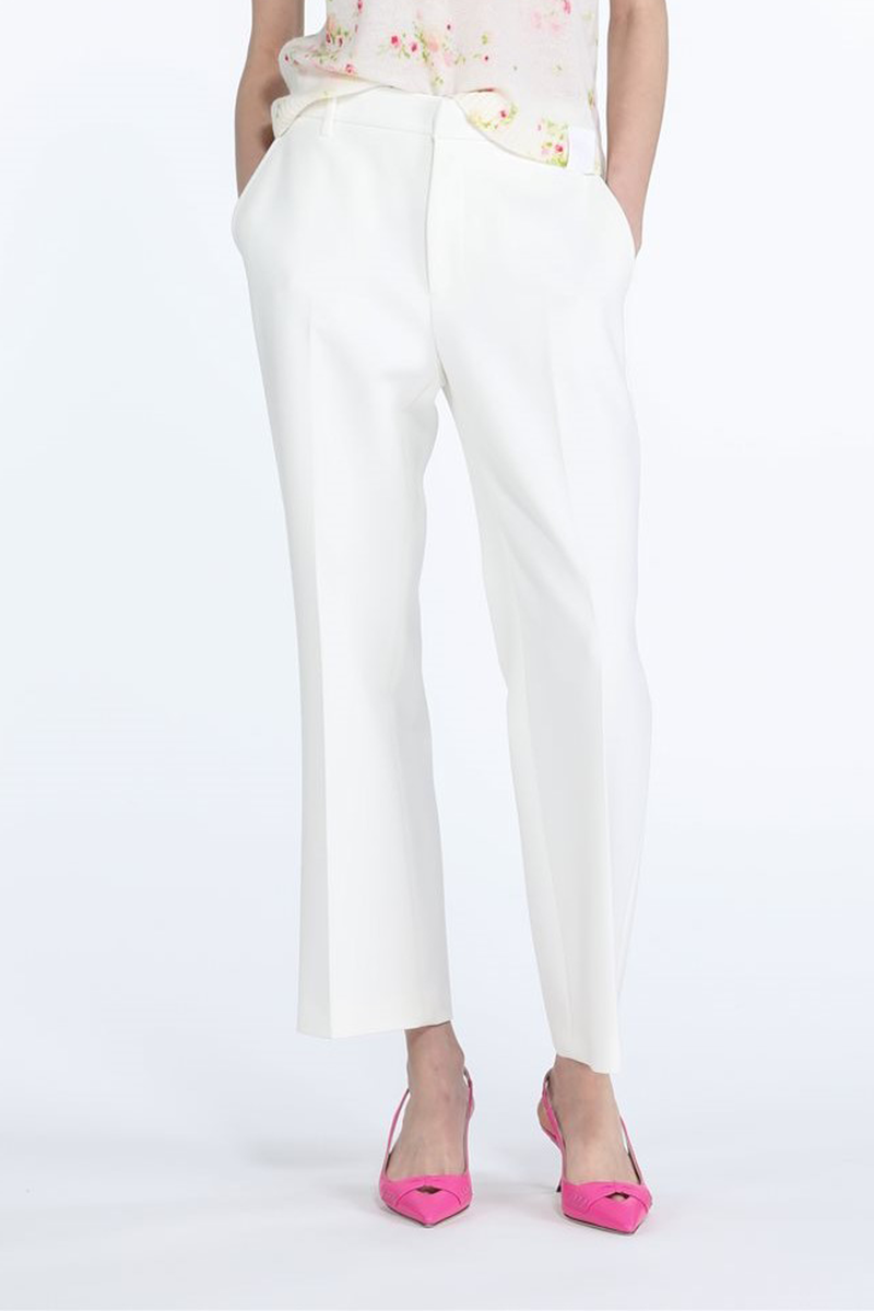 No. 21 Crop Length Pant - Ecru No. 21 Crop Length Pant - Ecru