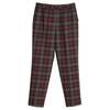 Sundazed 70s Glen Plaid Flannel Wool Trousers - Red - Thumbnail 1