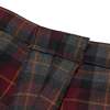 Sundazed 70s Glen Plaid Flannel Wool Trousers - Red - Thumbnail 4