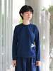 and wander Dry Jersey Raglan Long-Sleeve Tee - Navy - Thumbnail 1