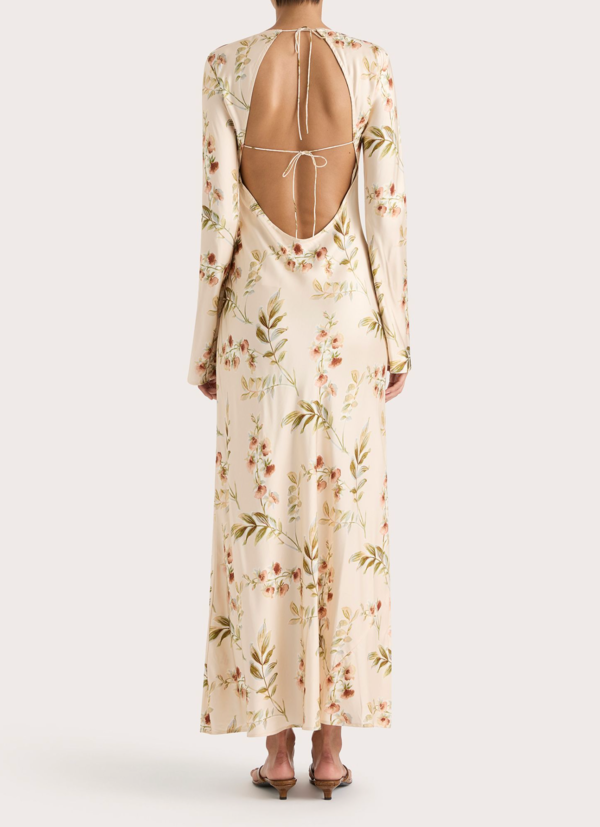 Faithfull The Brand Faroe Maxi Dress - Jardin Floral Blush Faithfull The Brand Faroe Maxi Dress - Jardin Floral Blush