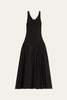 Co Crinoline Double Layer Dress - Black - Thumbnail 7