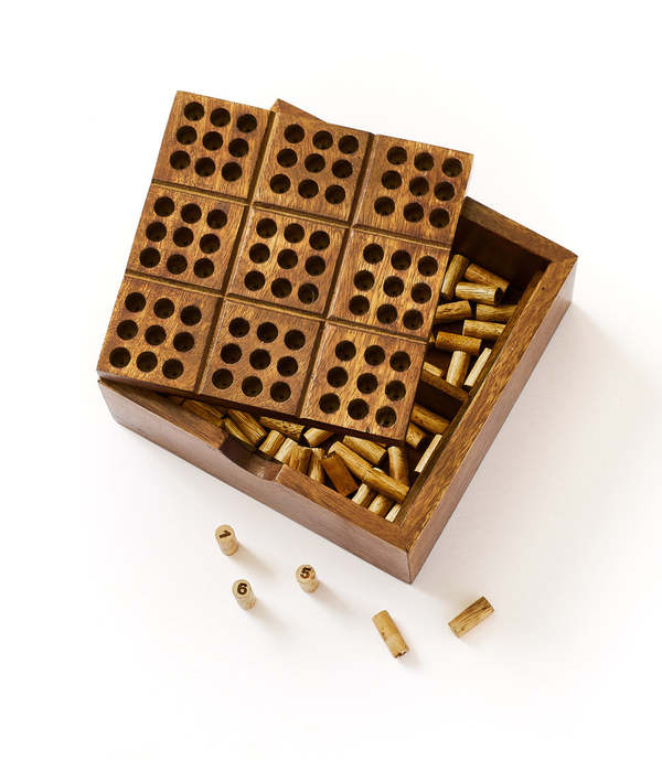 Matr Boomie Sudoku Wooden Peg Game