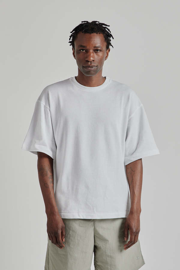 KAPTAIN SUNSHINE Suvin Supima Tube Tee Light - White | Garmentory