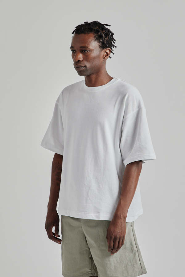 KAPTAIN SUNSHINE Suvin Supima Tube Tee Light - White | Garmentory