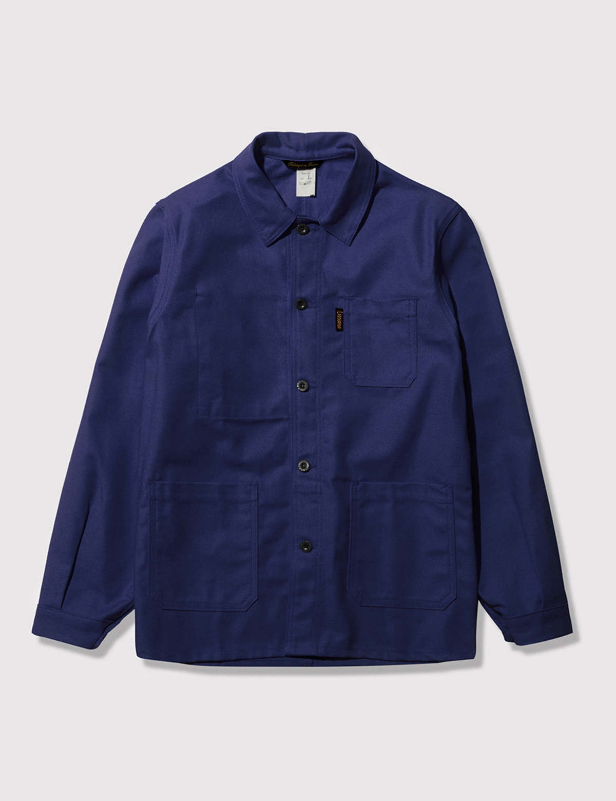 Le Laboureur Cotton Work Jacket - Navy Blue - Image 5 of 8