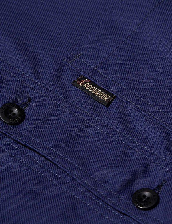 Le Laboureur Cotton Work Jacket - Navy Blue