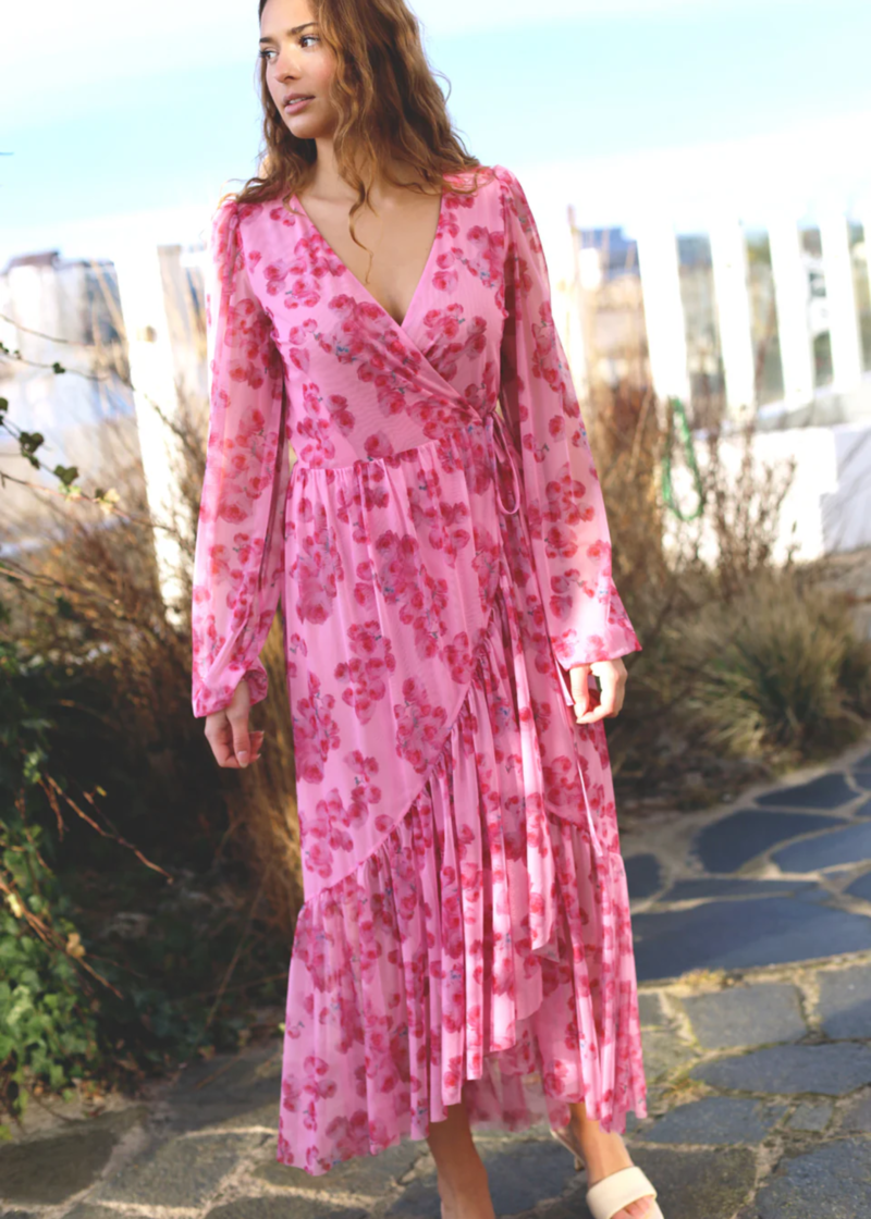 CRAS Debbiecras Dress - Pink Roses