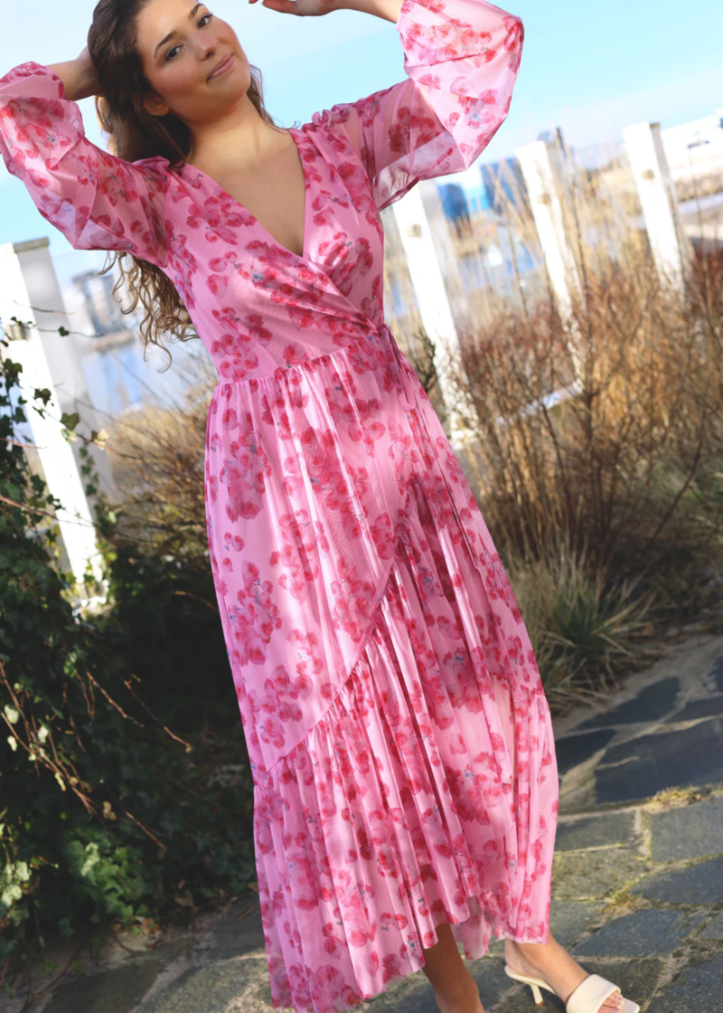 CRAS Debbiecras Dress - Pink Roses