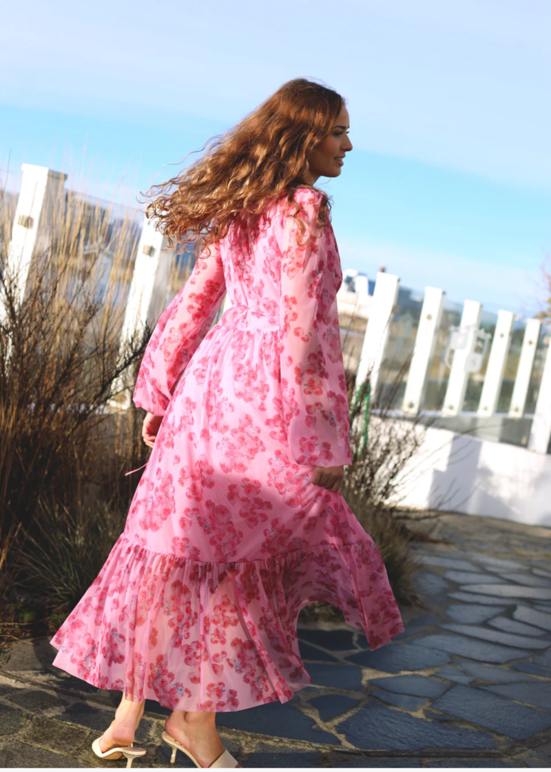 CRAS Debbiecras Dress - Pink Roses