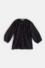Erica Tanov Patricia Cotton Blouse - Black - Thumbnail 2