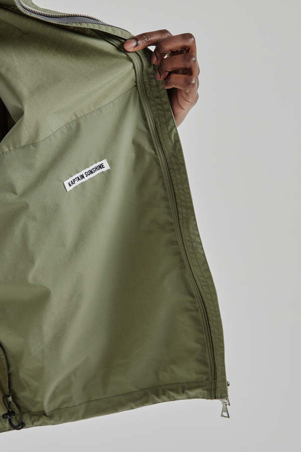 KAPTAIN SUNSHINE Bicycle Jacket - Dull Olive | Garmentory