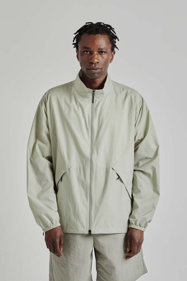 Goldwin Pertex Equilibrium Wind Jacket - Fog Beige | Garmentory
