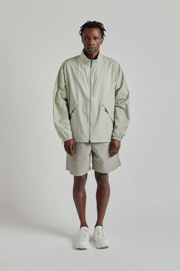 Goldwin Pertex Equilibrium Wind Jacket - Fog Beige | Garmentory