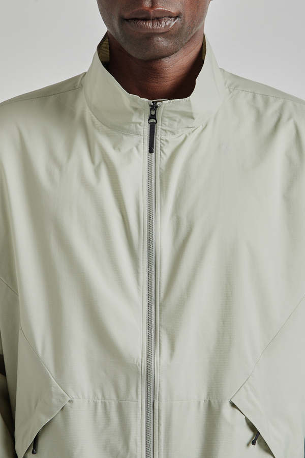 Goldwin Pertex Equilibrium Wind Jacket - Fog Beige | Garmentory