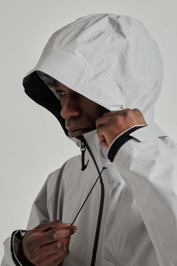 Goldwin Pertex Shield Air Mountaineering Jacket - Snow Gray