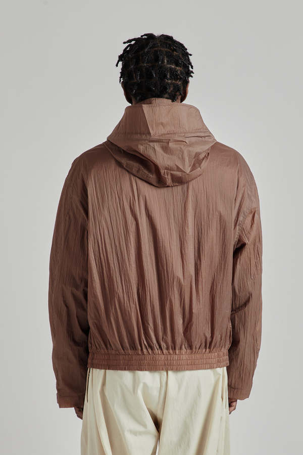 OUR’s 着用　RANRA WOOL HOODED BLOUSON Ranra Thjorsar striped wool-blend jacket RANRA