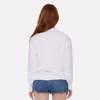 Blue&Cream New York Cotton Crewneck - White - Thumbnail 3