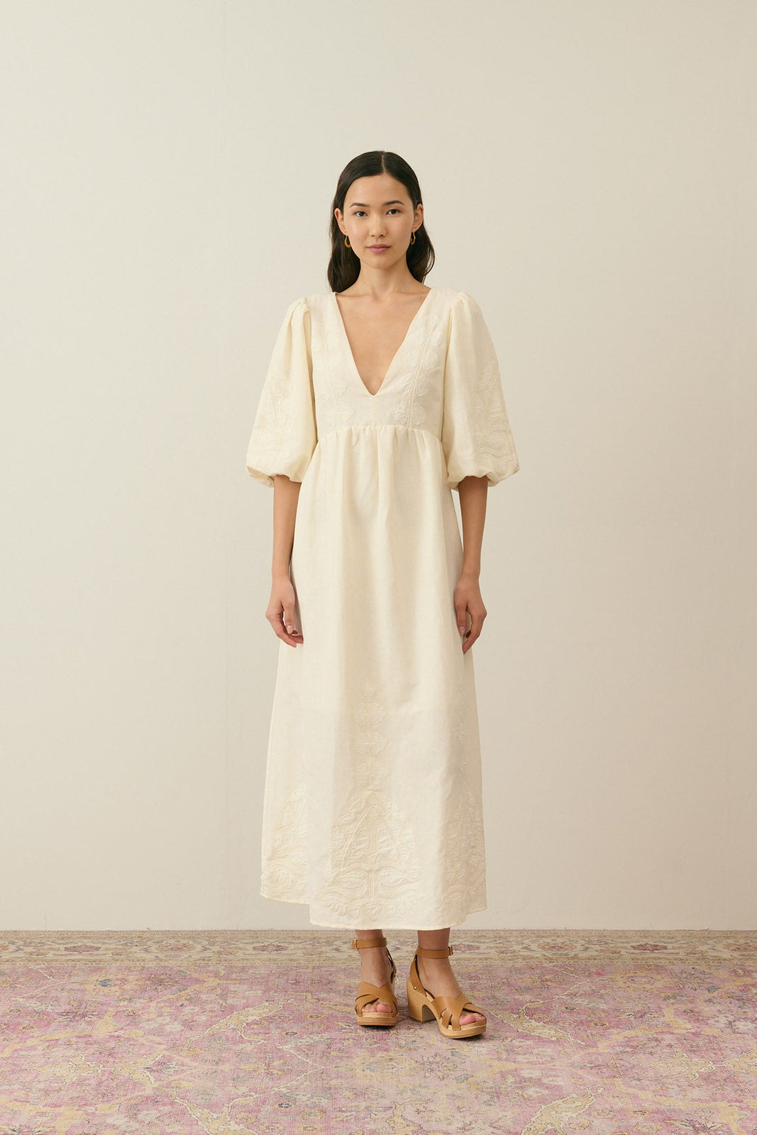 chinese dress ladies Ilana Maxi Dress - Latte - Buy Women's Dresses main image 1