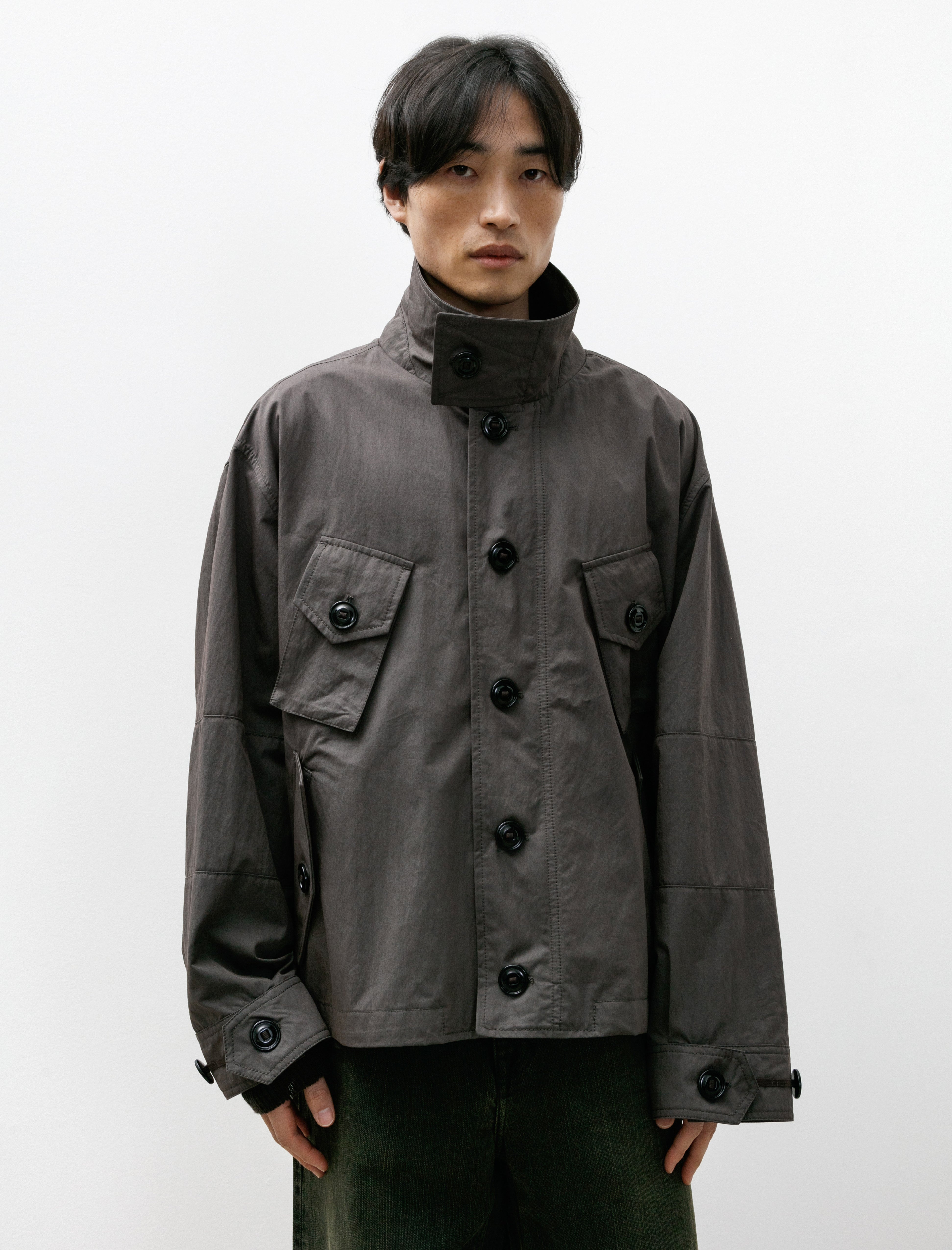 Our Legacy Service Jacket - Old Steel Excursion Nylon